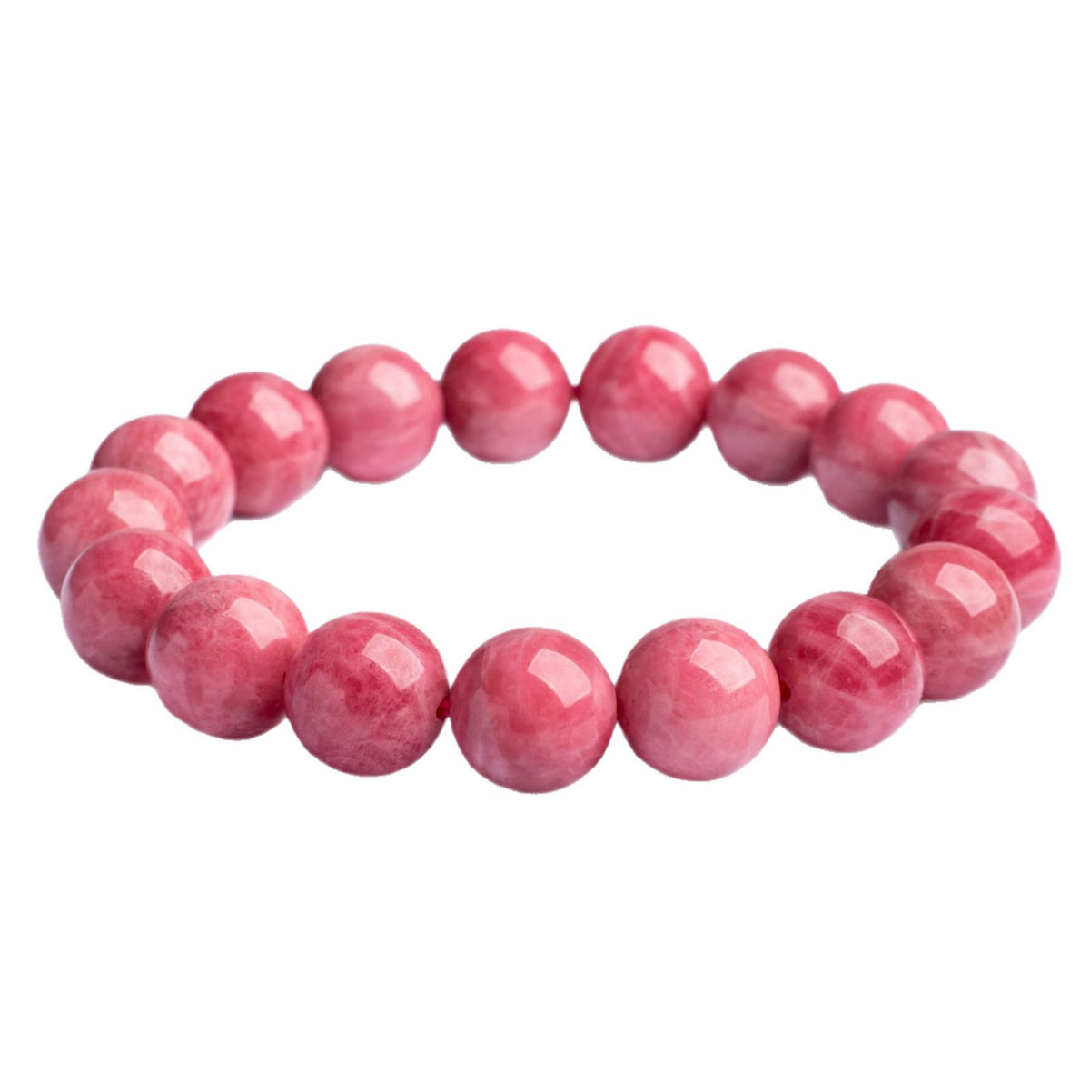 Natural Rhodonite Beaded Bracelet