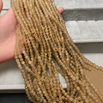 Natural Golden Rutilated Quartz Bracelet