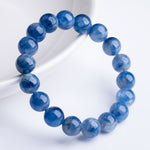 Natural Old-Mine Kyanite Bead Bracelet