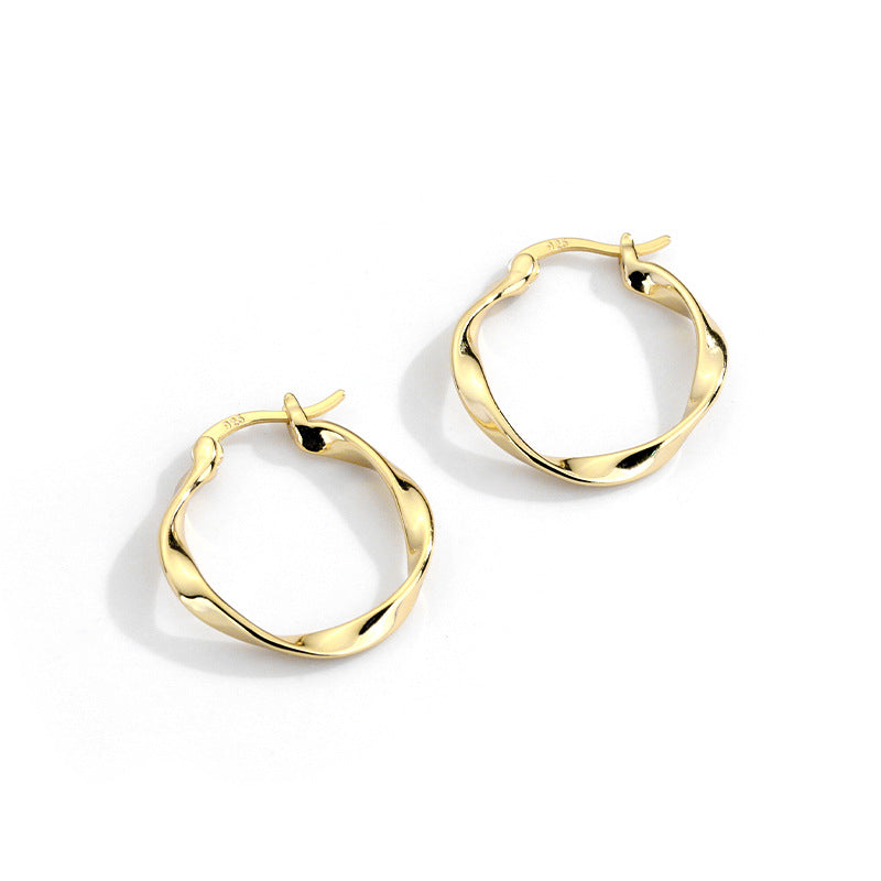 925 Sterling Silver Hoop Earrings