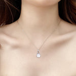 S925 Sterling Silver Moissanite Necklace