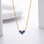 S925 Sterling Silver Niche Design Zirconia Necklace