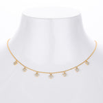 S925 pure silver zirconia ins exclusive necklace