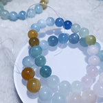 Natural Gradient Morganite Bracelet
