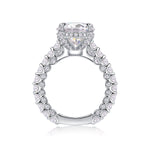 S925 Silver Stackable Moissanite Ring