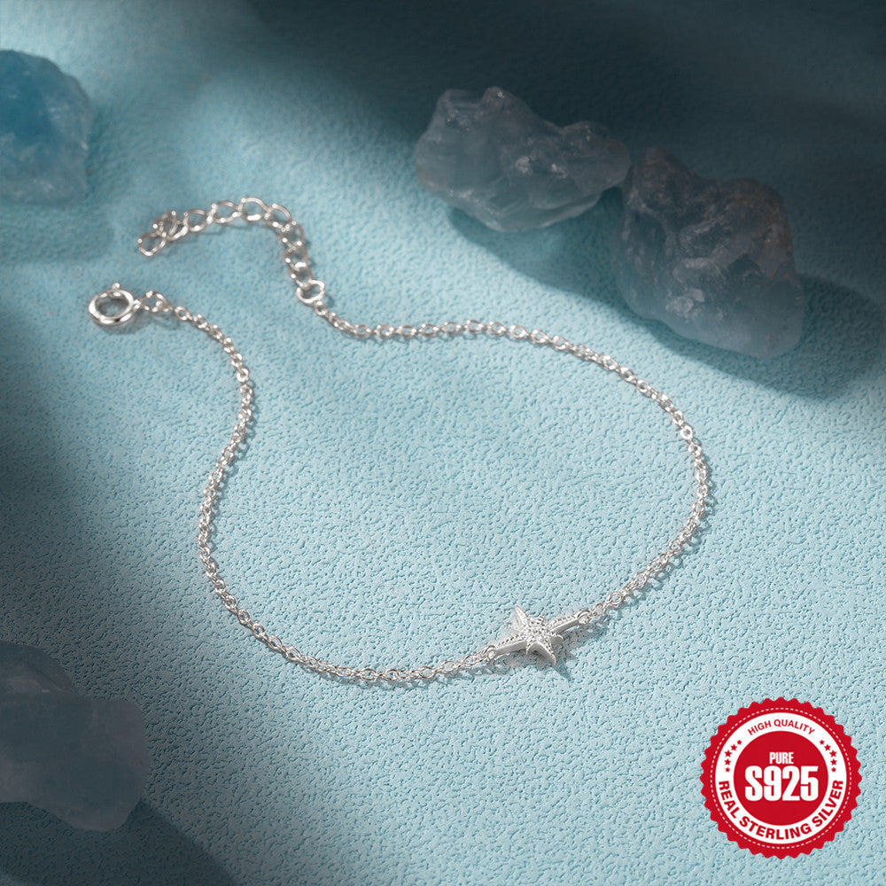 925 sterling silver octagonal zircon bracelet