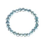 Natural Topaz and Crystal Bracelet