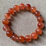 Natural Red Rabbit Hair Quartz Bracelet