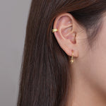 S925 Sterling Silver Starfish Earrings