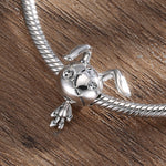S925 Sterling Silver Gothic Doll Pendant