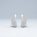 S925 Silver Moissanite Earrings