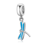 S925 Sterling Silver Dragonfly Pendant