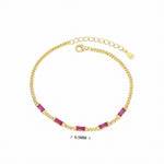S925 Sterling Silver Cubic Zirconia Bracelet
