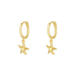 S925 Sterling Silver Starfish Earrings