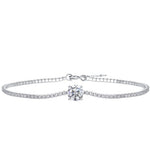 S925 Silver "Dawn Dew" Moissanite Bracelet