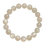 Natural White Moonstone Bracelet