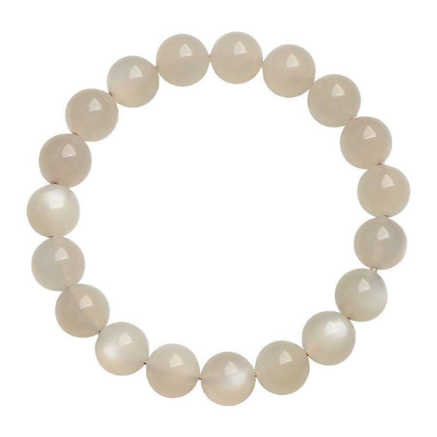 Natural White Moonstone Bracelet