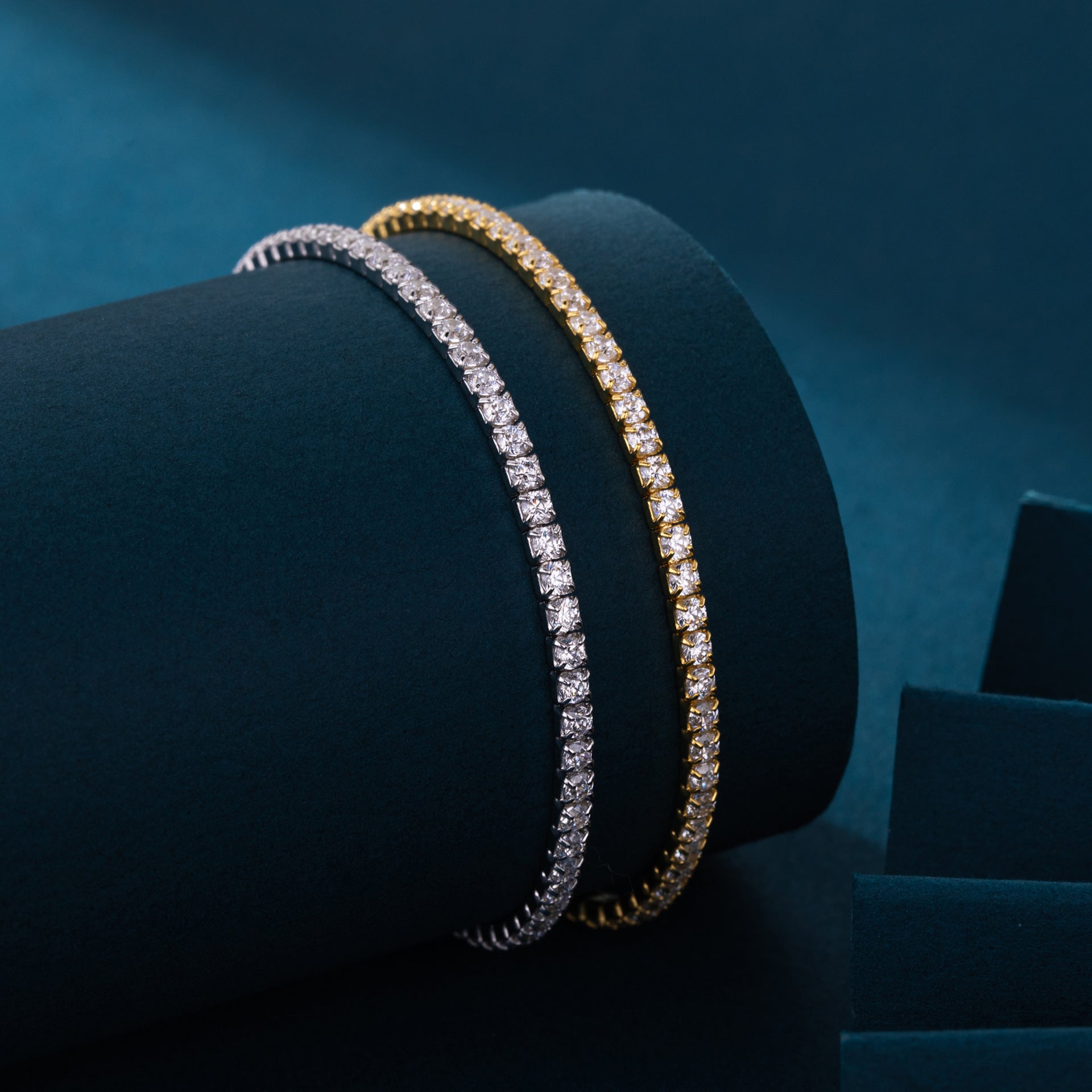 S925 Sterling Silver Micro-Pave Zircon Bracelet