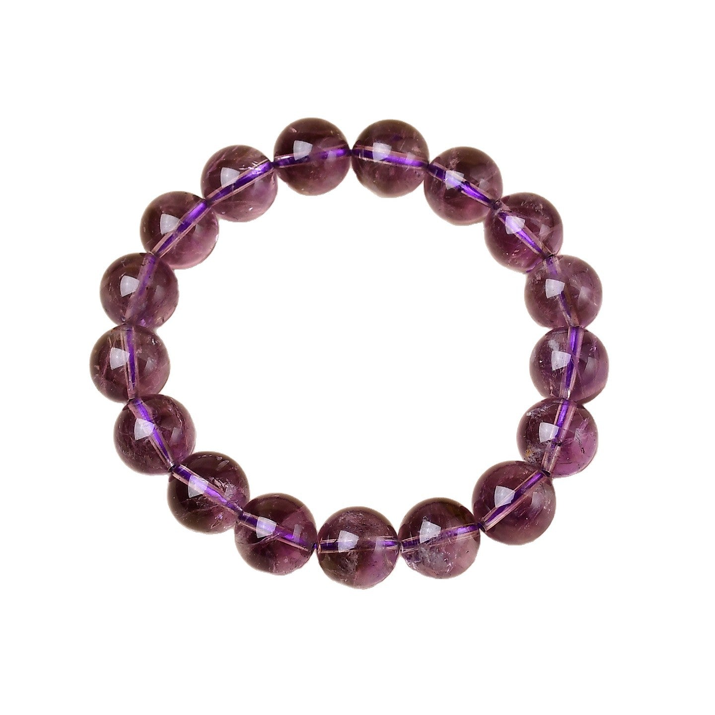 Natural amethyst bracelets Zambia ice crystal jewelry wholesale