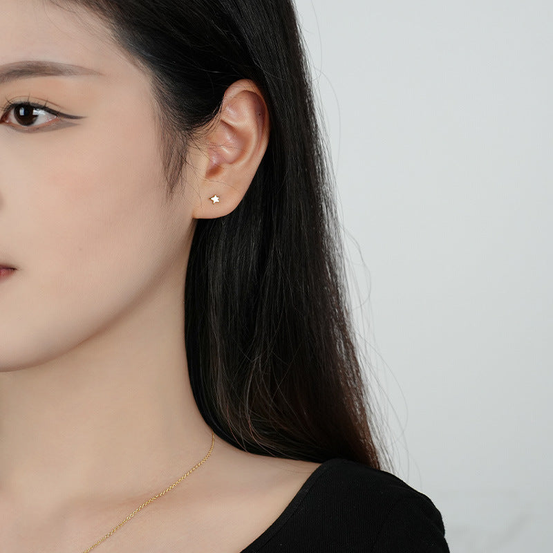 S925 Sterling Silver Stud Earrings