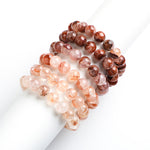 Natural Red Phantom Quartz Bracelet