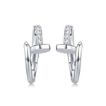 S925 Silver Moissanite Earrings