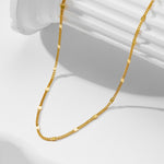 S925 Sterling Silver Gold-Plated Choker Necklace