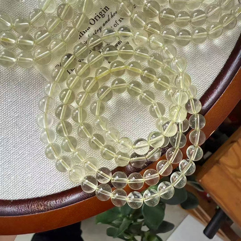 Natural Lemon Citrine Multi-Strand Bracelet
