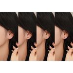 S925 Sterling Silver Colorful Zircon Stud Earrings