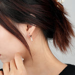925 Sterling Silver Pearl Drop Earrings