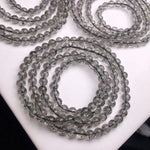 Natural Black Strawberry Quartz Multi-Strand Bracelet