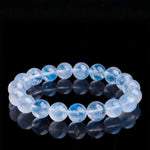 Natural Creamy-Body Blue Moonstone Bracelet