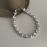 925 Sterling Silver Cat's Eye Bracelet