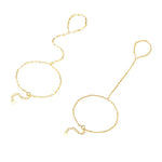 S925 Sterling Silver Bracelet, Ring, and Necklace Set