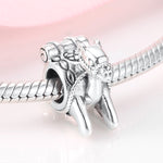 S925 Sterling Silver Camel Bead Pendant