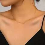 S925 Sterling Silver "NICE" Letter Necklace