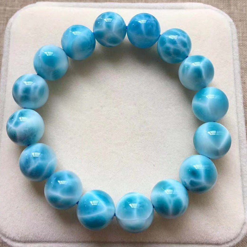 Natural Blue Larimar Bracelet