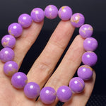 Natural Purple Lepidolite Bracelet