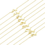 S925 Sterling Silver 26-Letter Bracelet