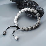 999 Pure Silver Mantra Beads Bracelet, Premium Stylish Men’s Wristband
