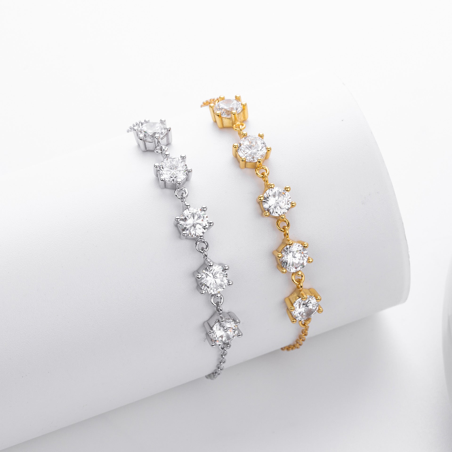 S925 Sterling Silver Starry Sky Bracelet