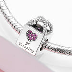 S925 Sterling Silver Loving Heart Handbag Zircon Pendant