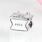S925 Sterling Silver Handbag Bead Pendant