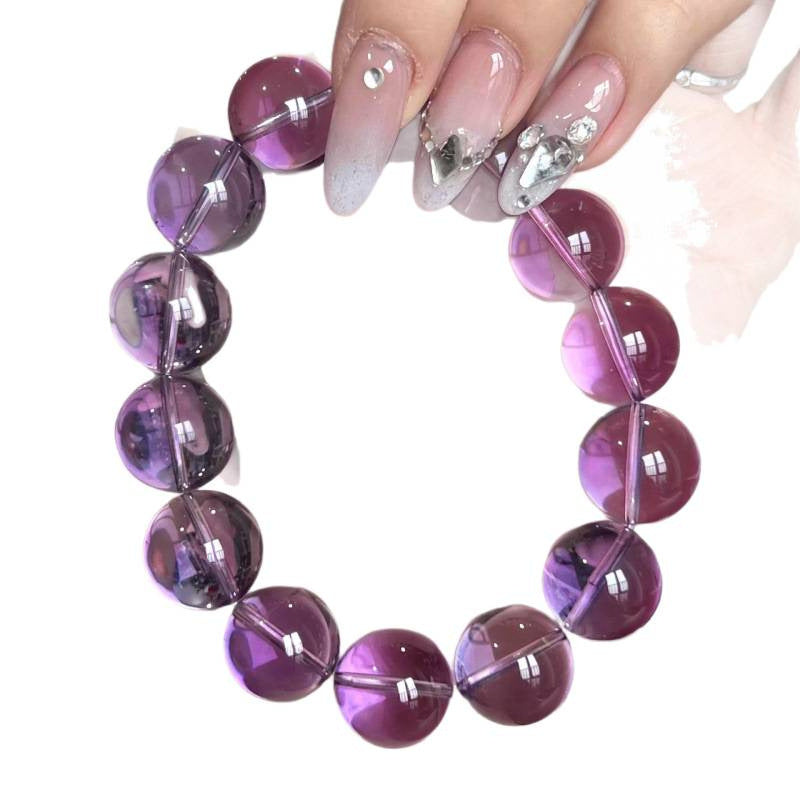 Natural Brazilian Amethyst Bracelet