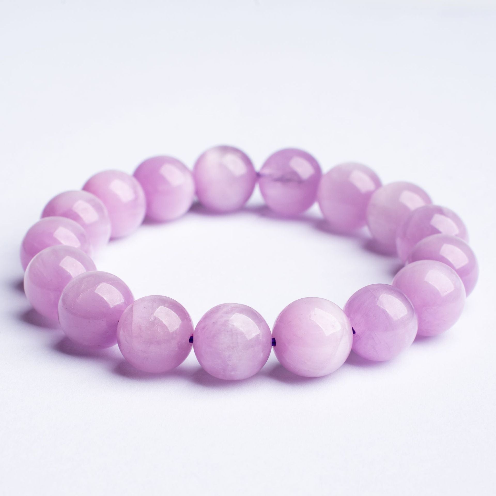 Natural Kunzite Crystal Bracelet