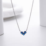 S925 Sterling Silver Niche Design Zirconia Necklace