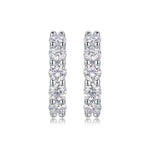 S925 Silver "Dawn" Moissanite Earrings