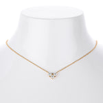 S925 Sterling Silver Niche Design Zirconia Necklace