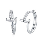 S925 Silver Moissanite Earrings