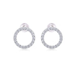 S925 Silver Exploration Moissanite Stud Earrings